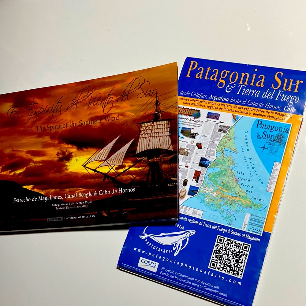 Book & Map -Patagonia Journeys